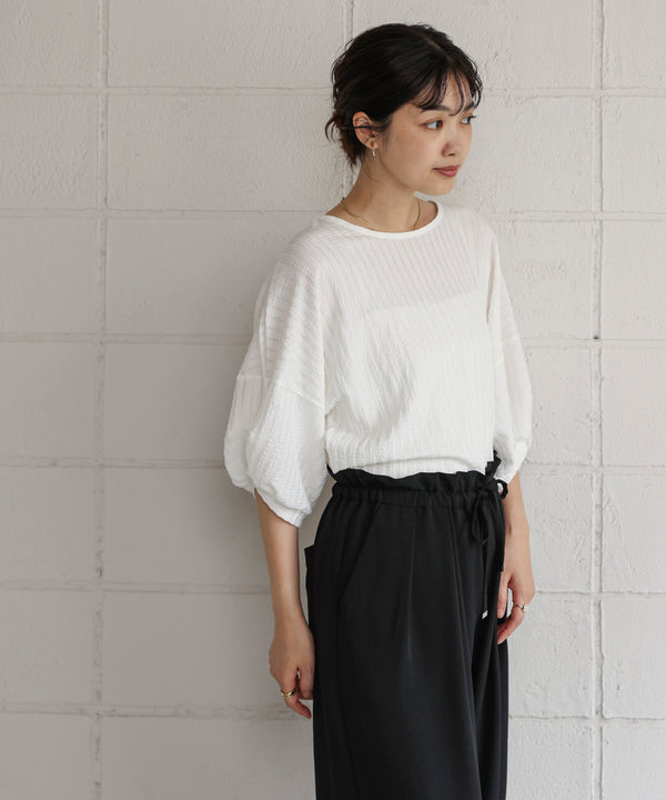 シースルーニットソー