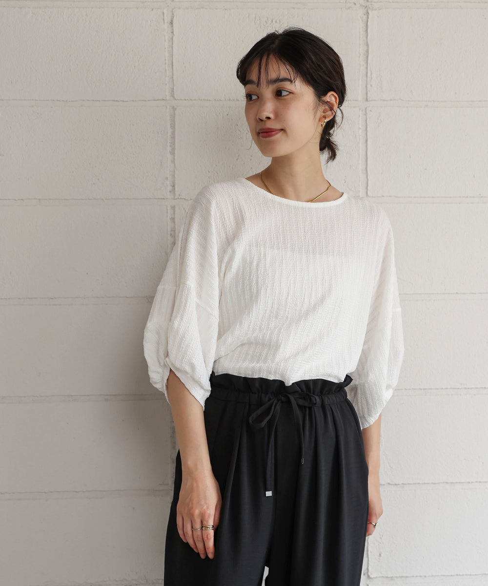 シースルーニットソー