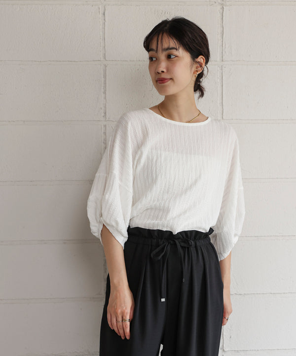 シースルーニットソー