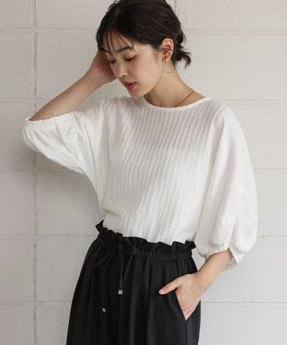 シースルーニットソー