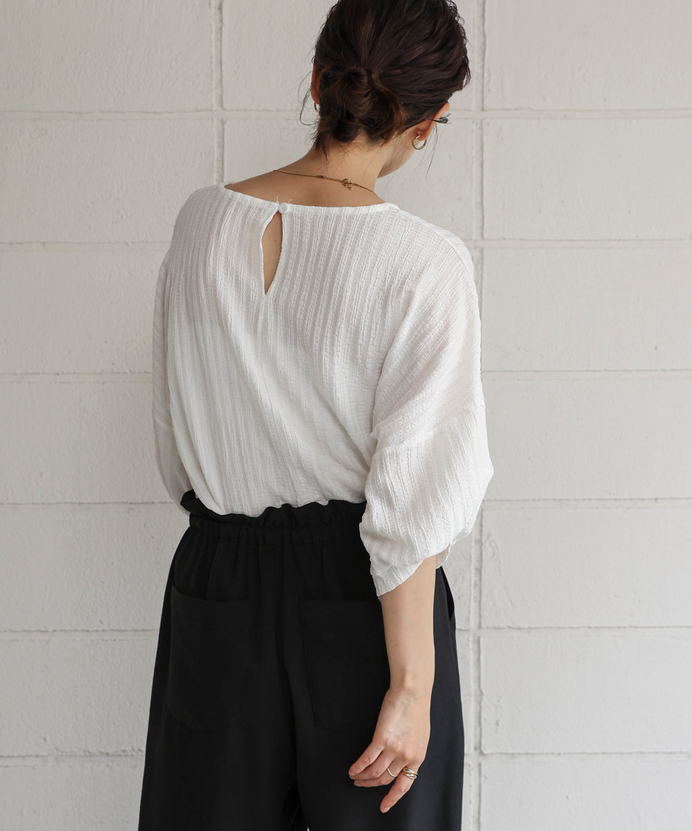 シースルーニットソー