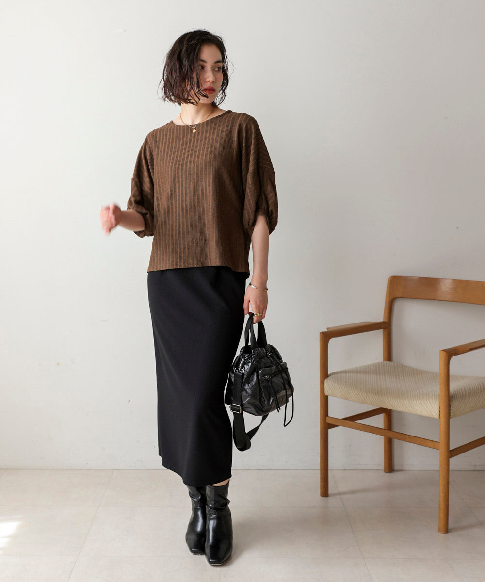 シースルーニットソー