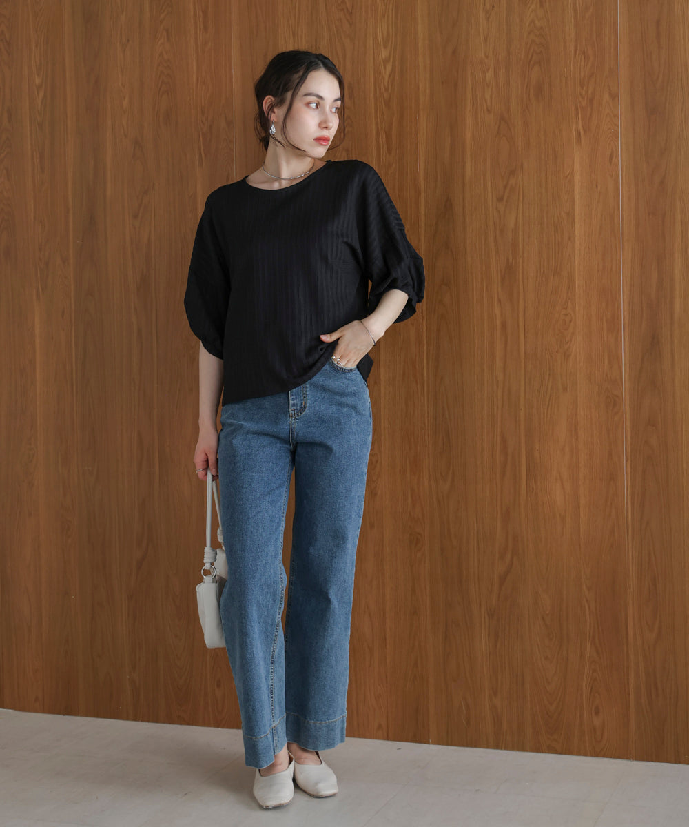 シースルーニットソー