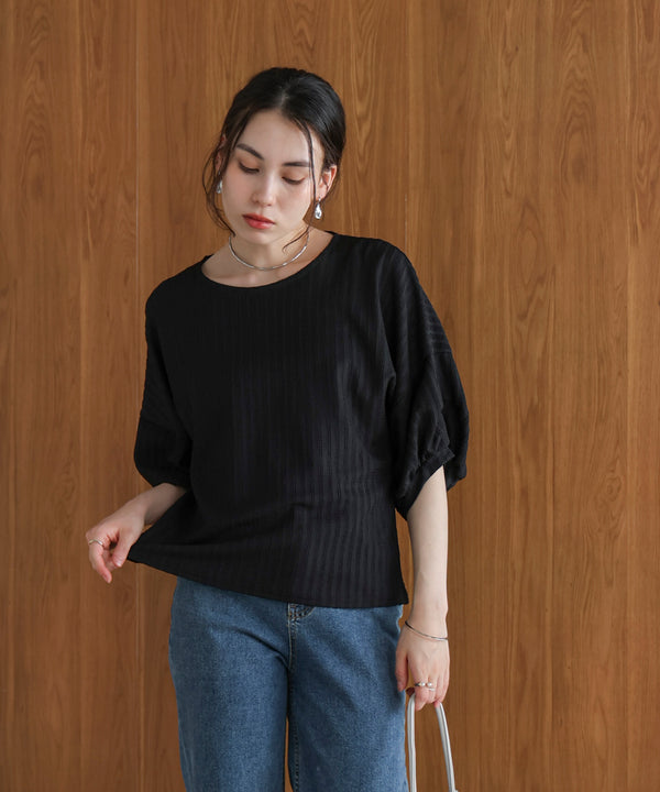 シースルーニットソー