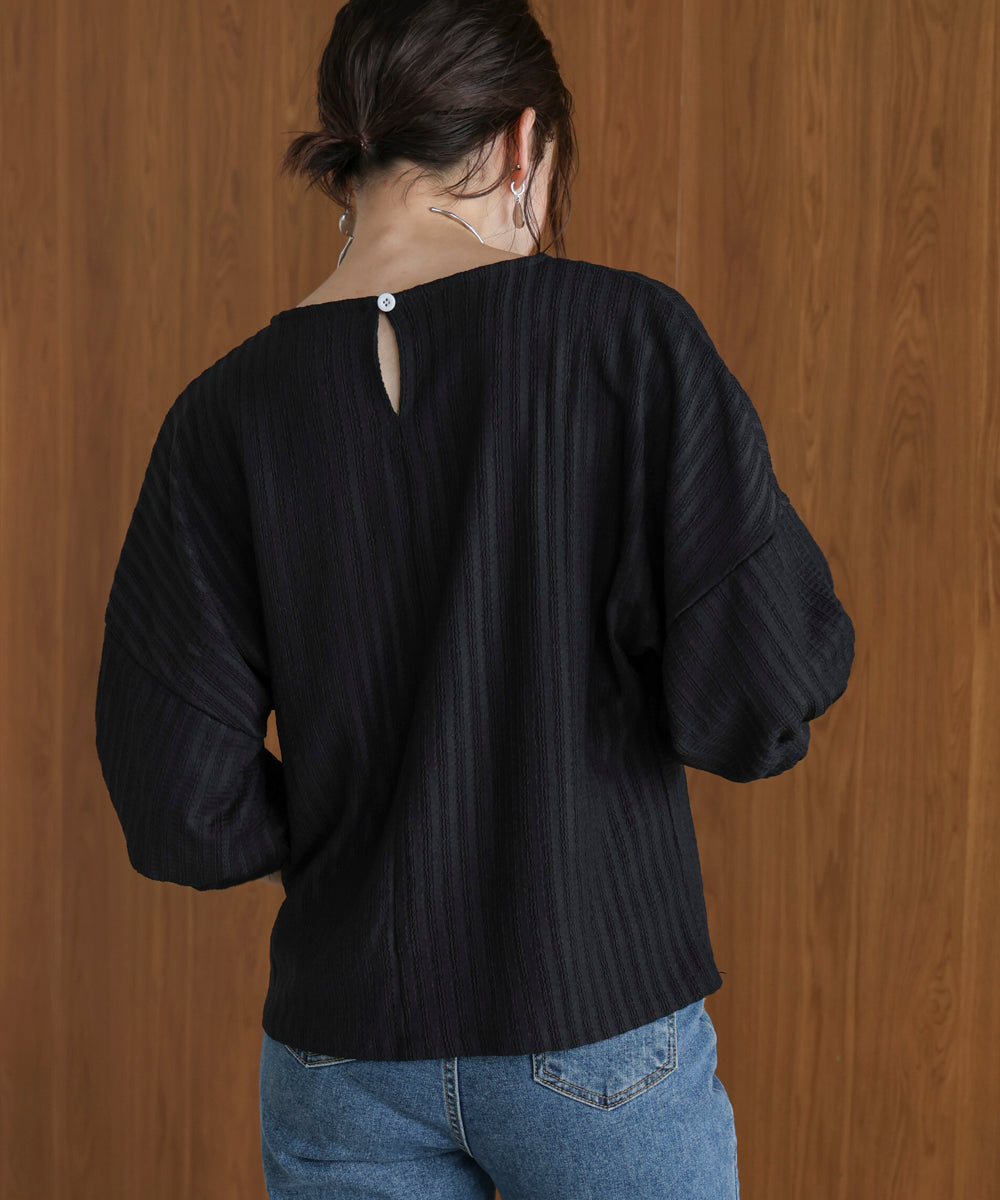 シースルーニットソー