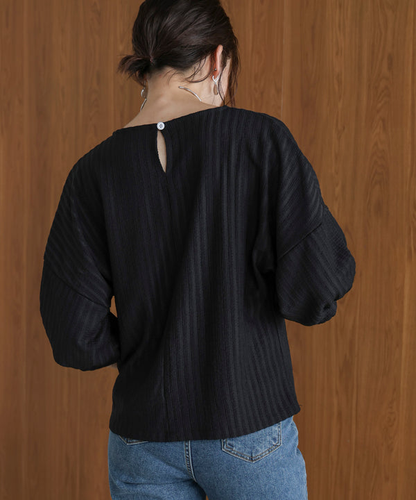 シースルーニットソー