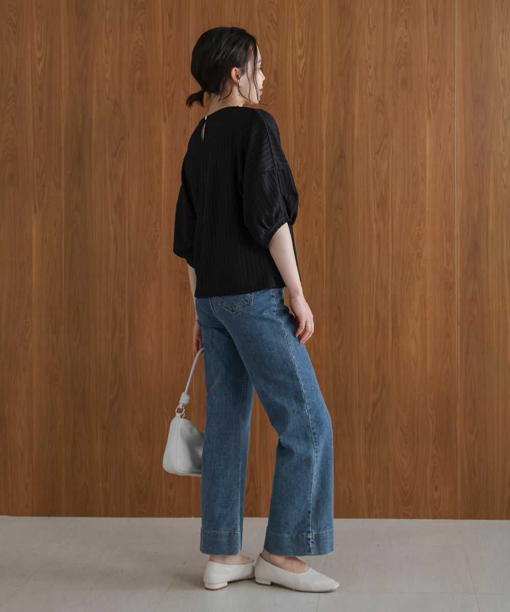 シースルーニットソー