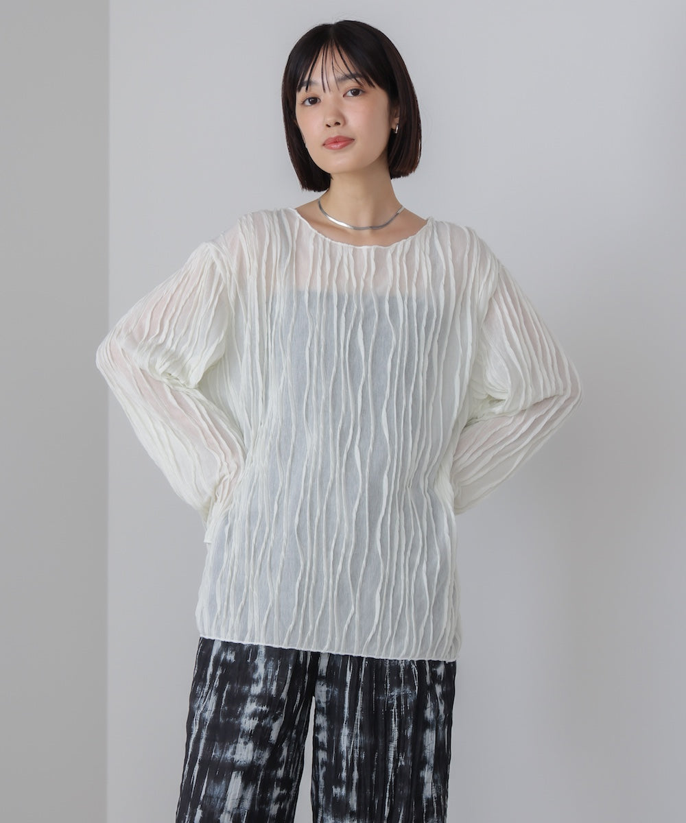 【WEB限定】ウェービープルオーバー