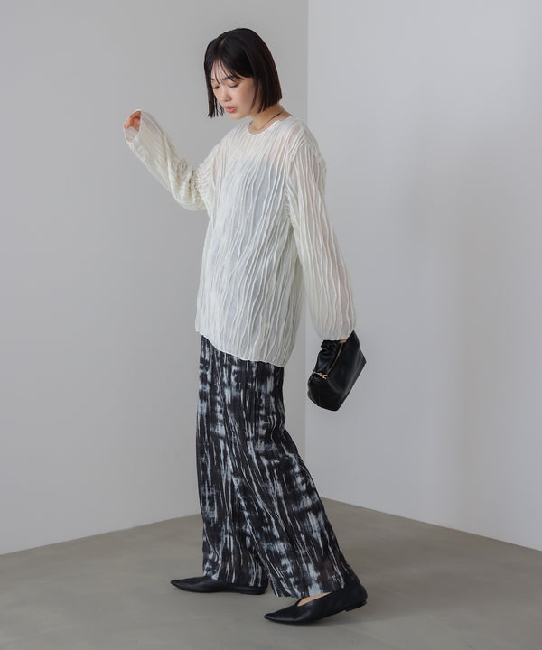 【WEB限定】ウェービープルオーバー