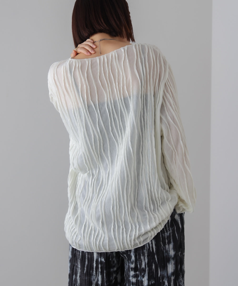 【WEB限定】ウェービープルオーバー