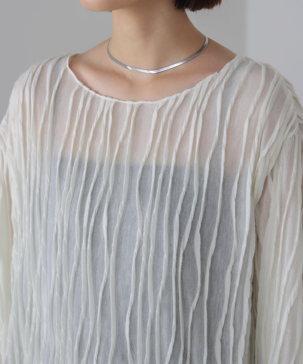 【WEB限定】ウェービープルオーバー