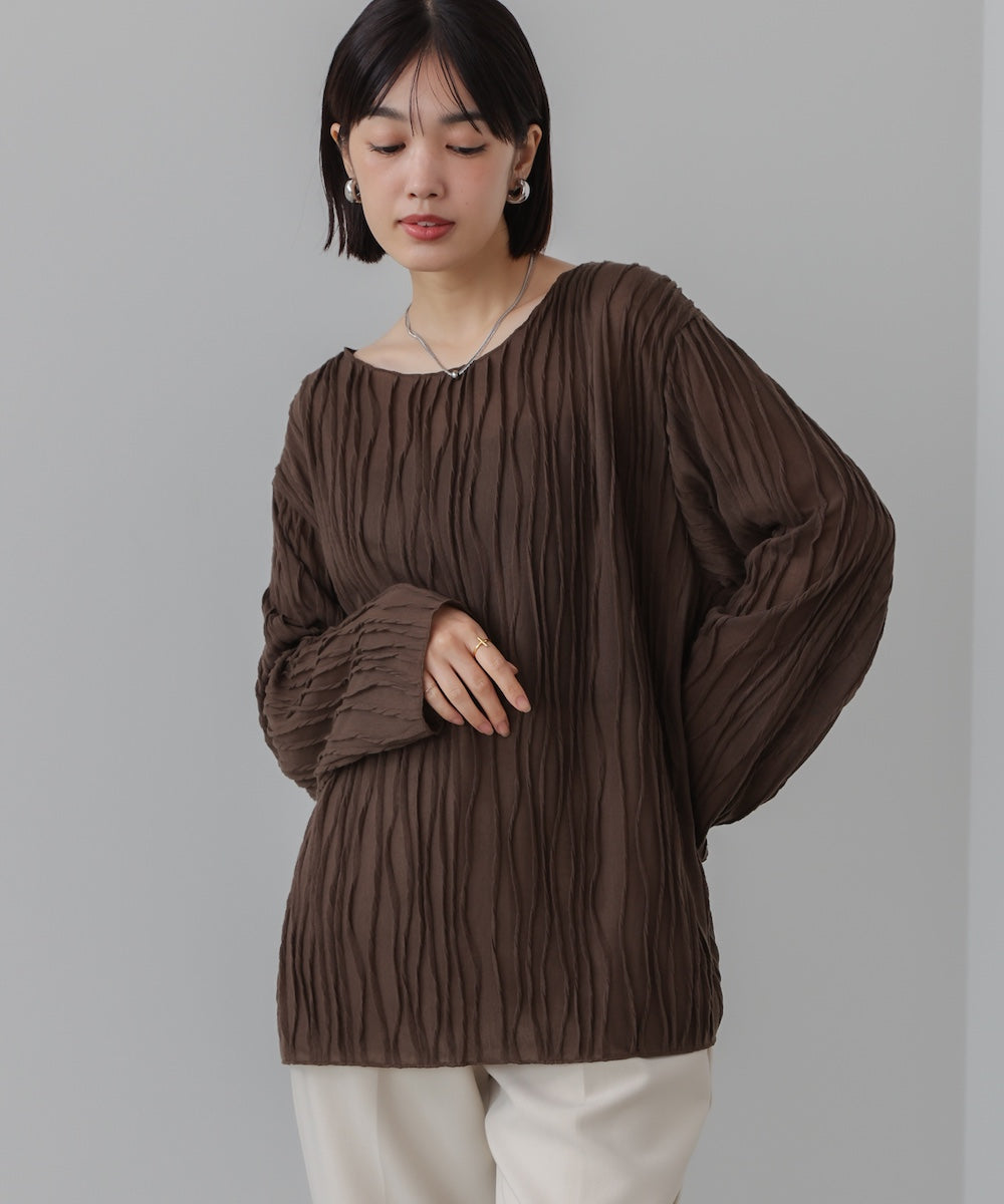 【WEB限定】ウェービープルオーバー