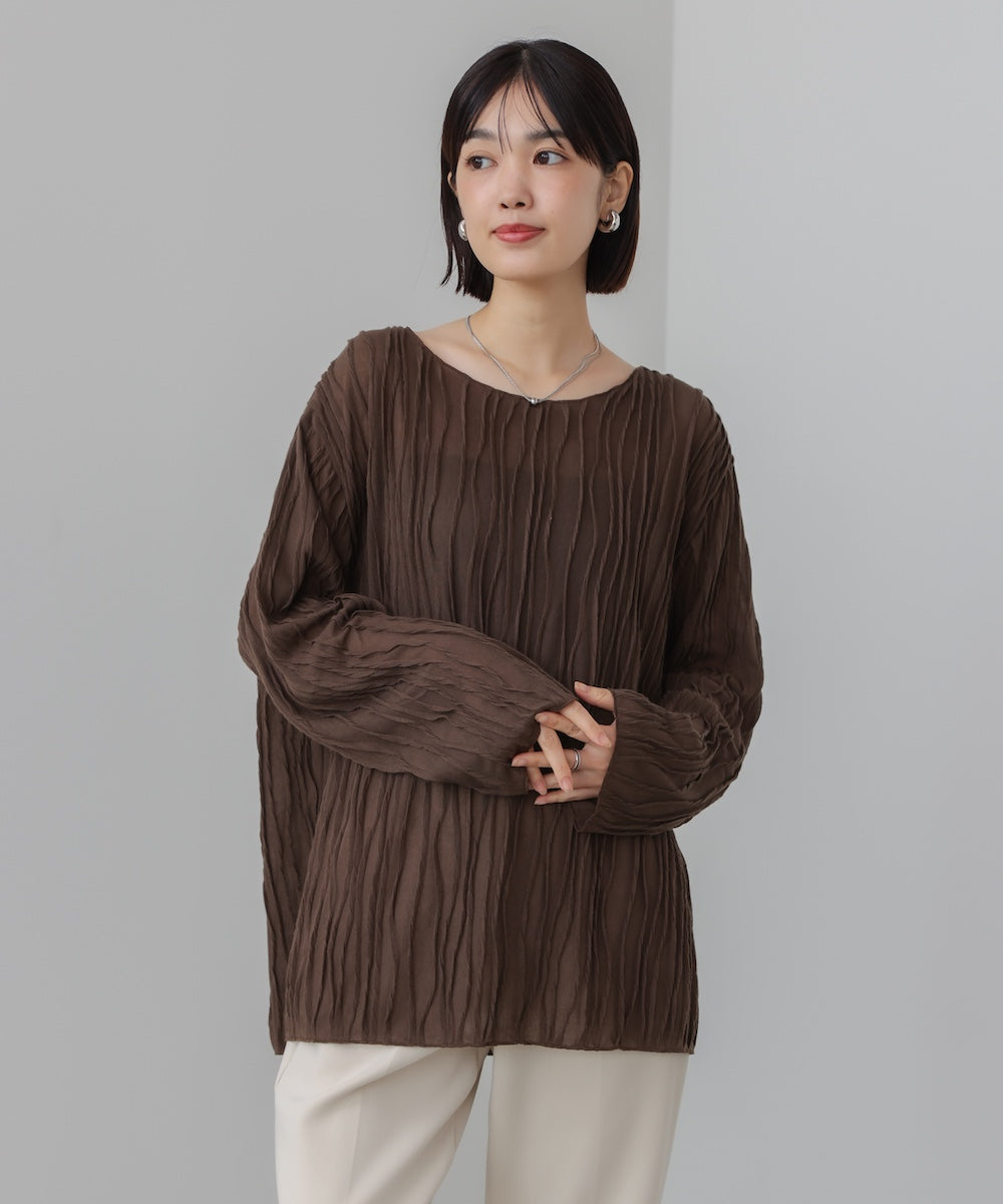 【WEB限定】ウェービープルオーバー