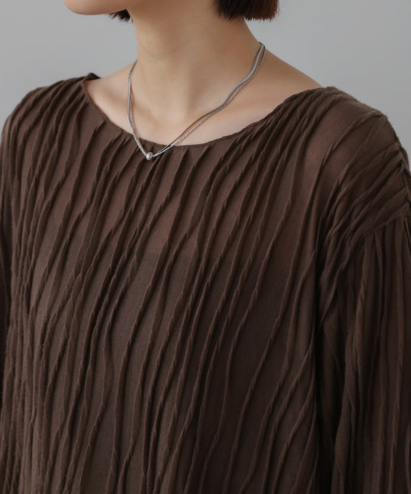 【WEB限定】ウェービープルオーバー