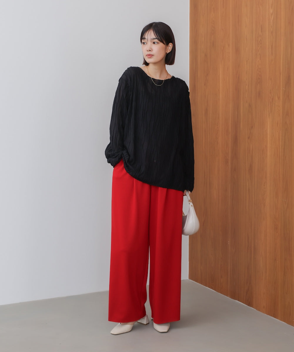 【WEB限定】ウェービープルオーバー