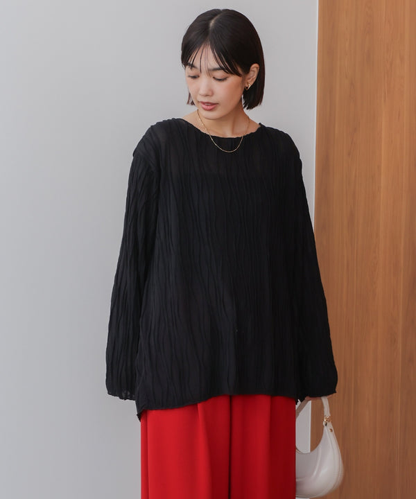 【WEB限定】ウェービープルオーバー