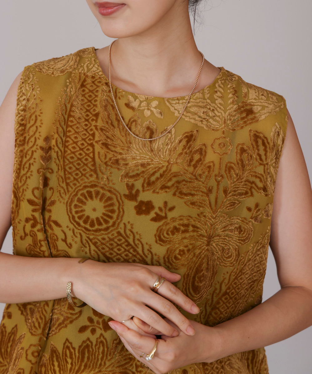 ボールチェーンニレンショートネックックレス