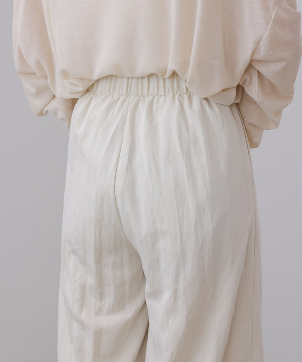 ソフトツイルワイドパンツ