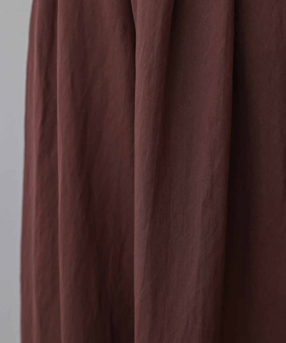 ソフトツイルワイドパンツ