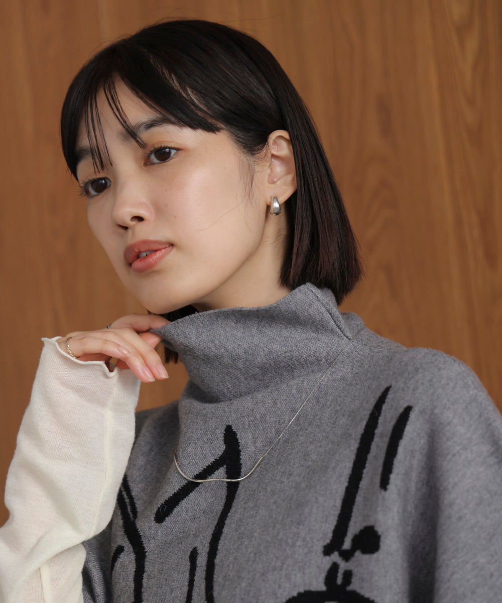 フェイスアートニット