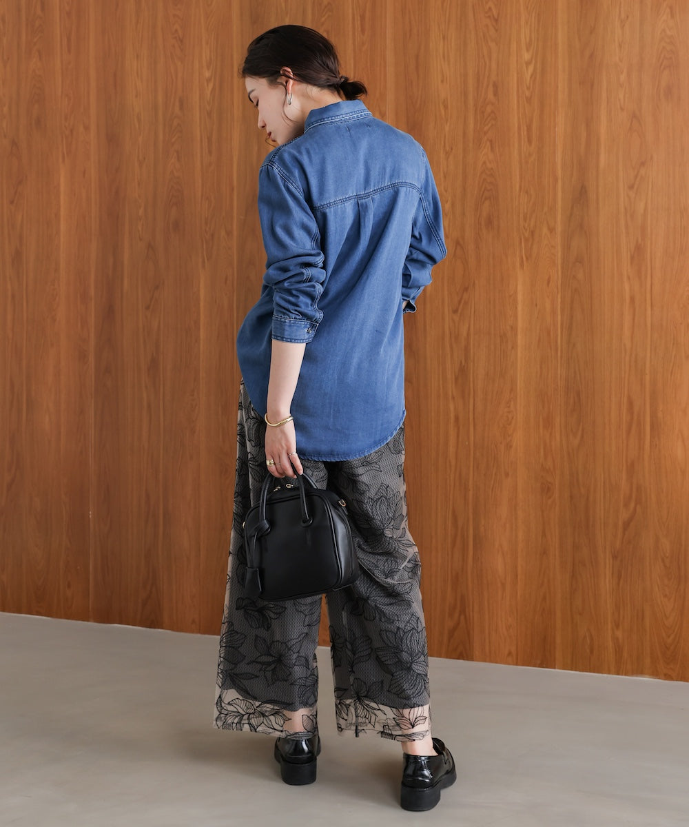 ベーシックデニムシャツ