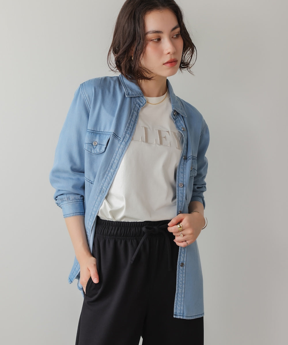 ベーシックデニムシャツ