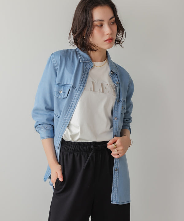 ベーシックデニムシャツ