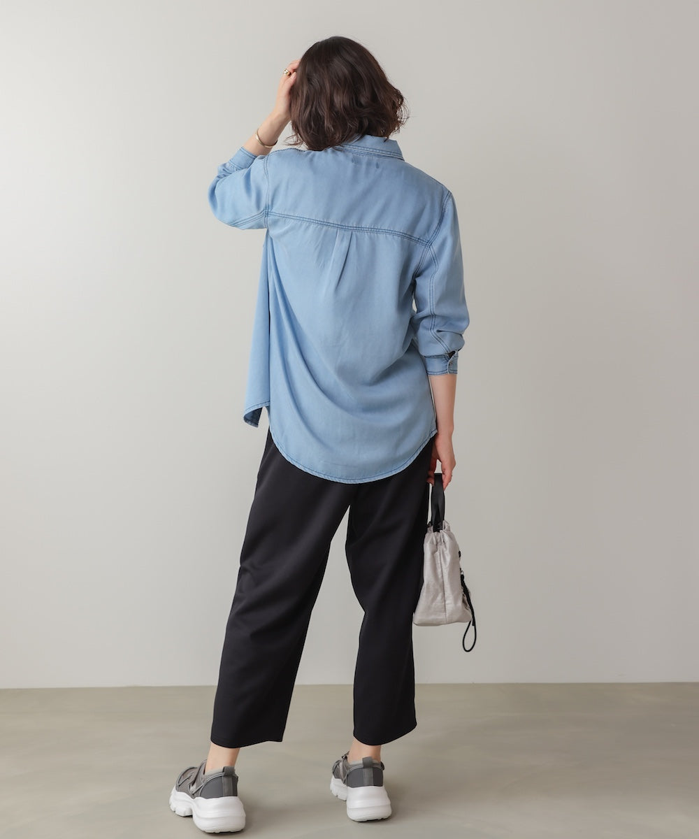 ベーシックデニムシャツ