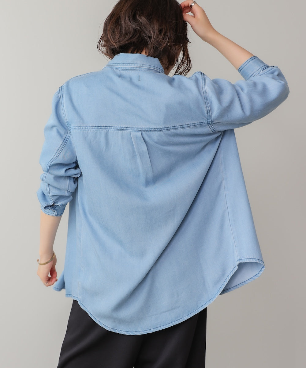 ベーシックデニムシャツ