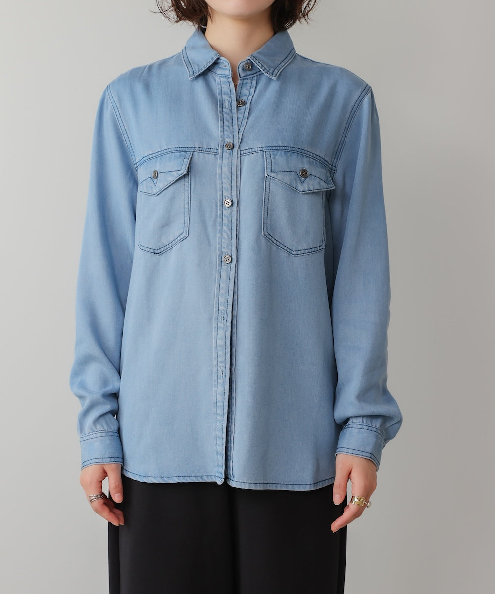 ベーシックデニムシャツ