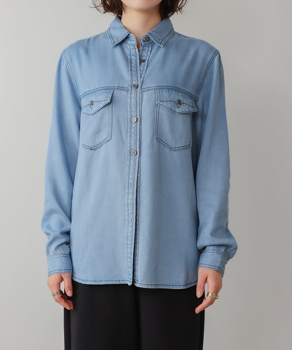 ベーシックデニムシャツ