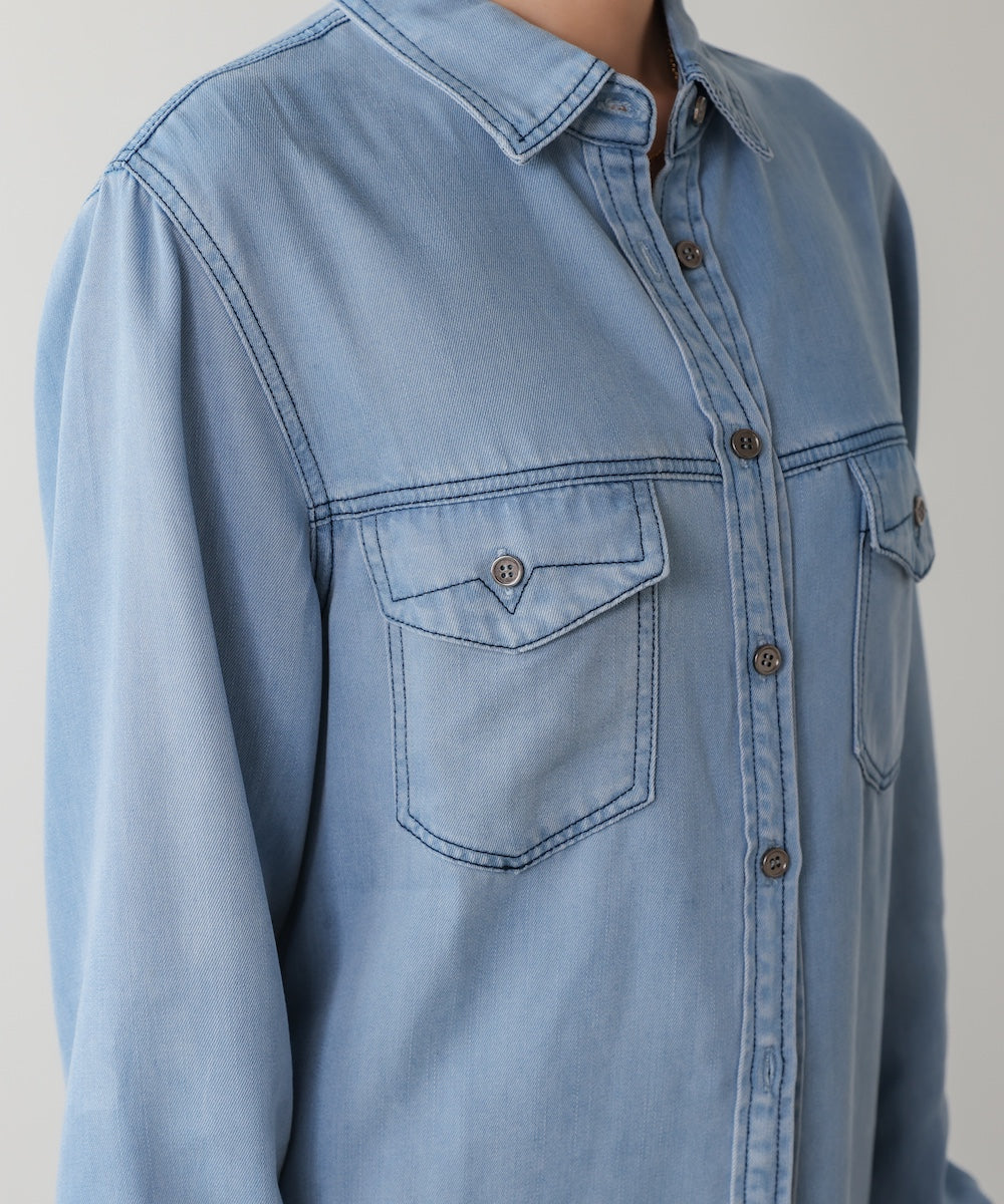 ベーシックデニムシャツ