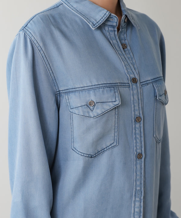 ベーシックデニムシャツ