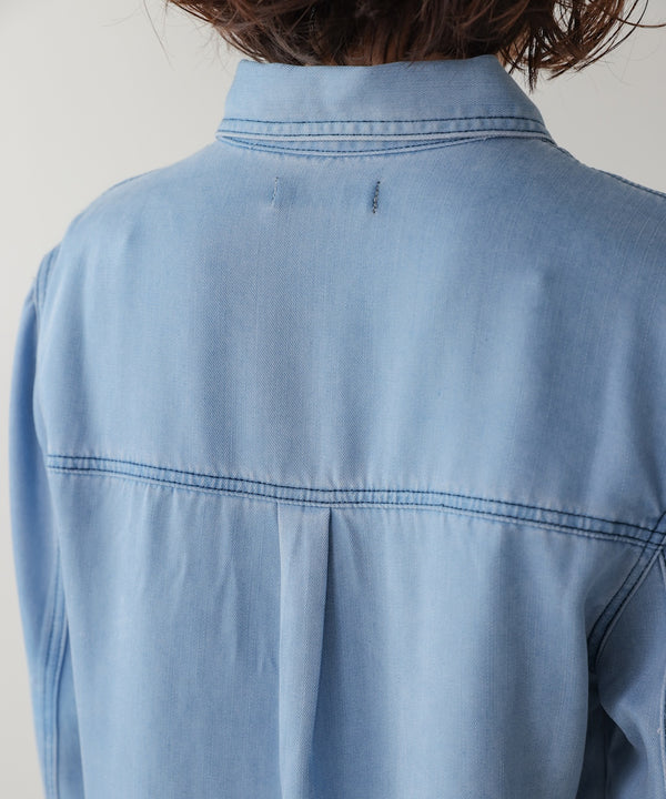 ベーシックデニムシャツ