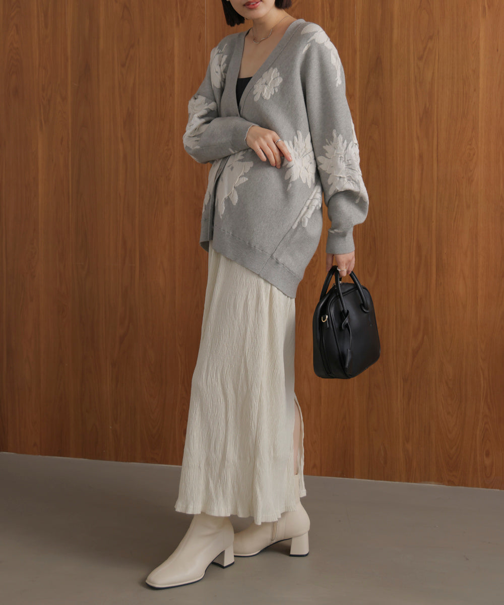 クラッシュベロアナロースカート