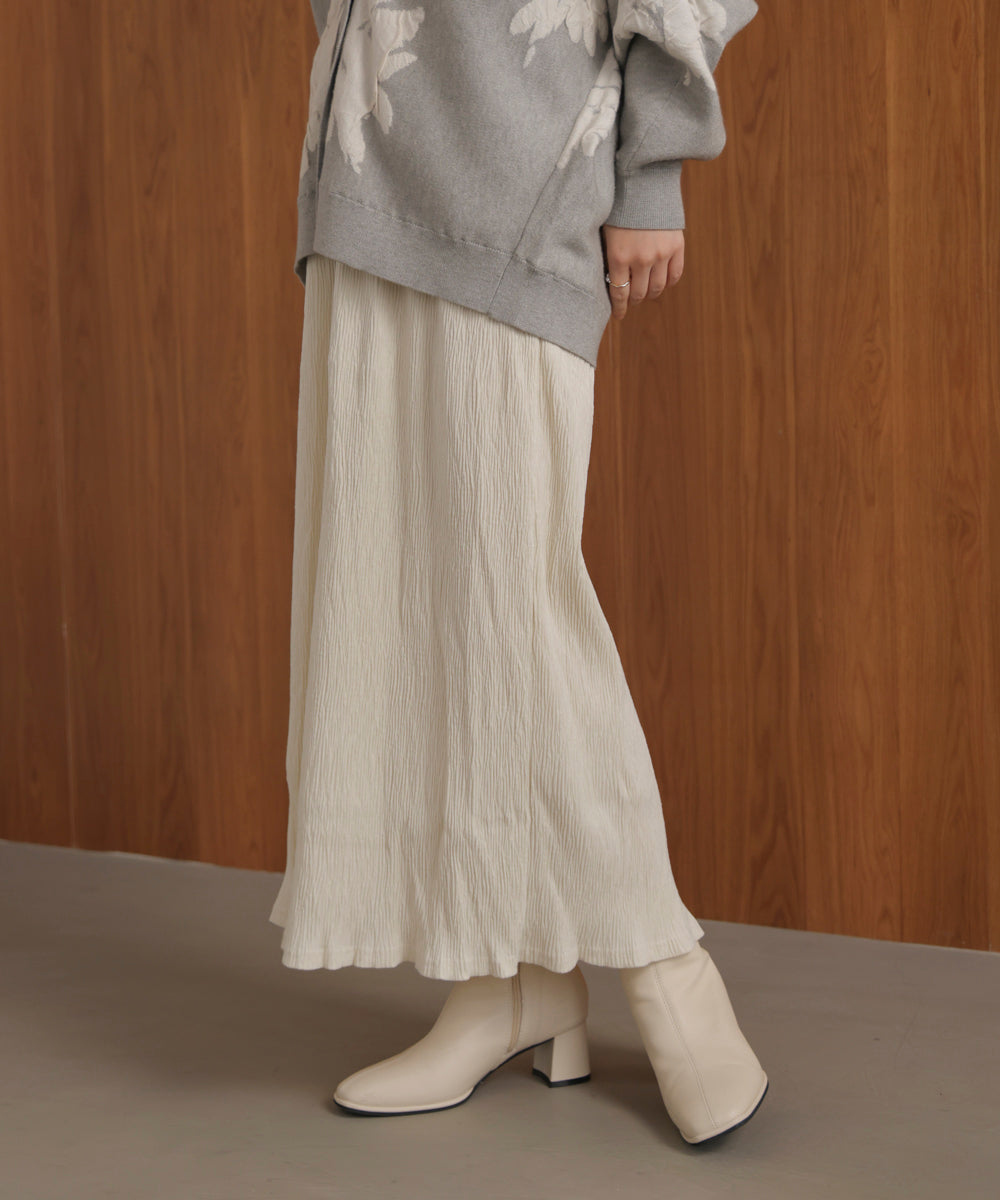 クラッシュベロアナロースカート