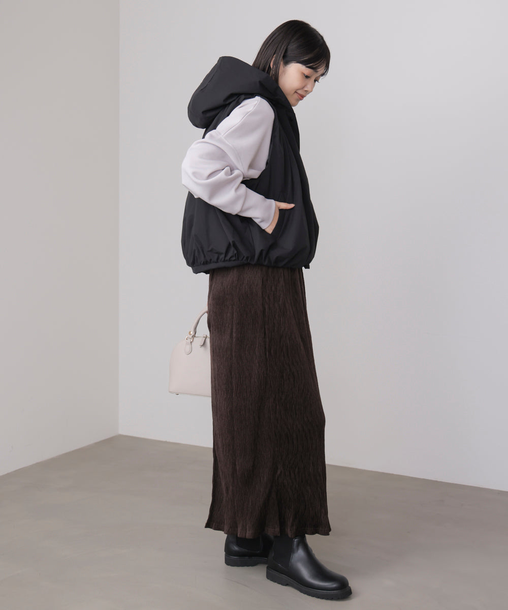 クラッシュベロアナロースカート