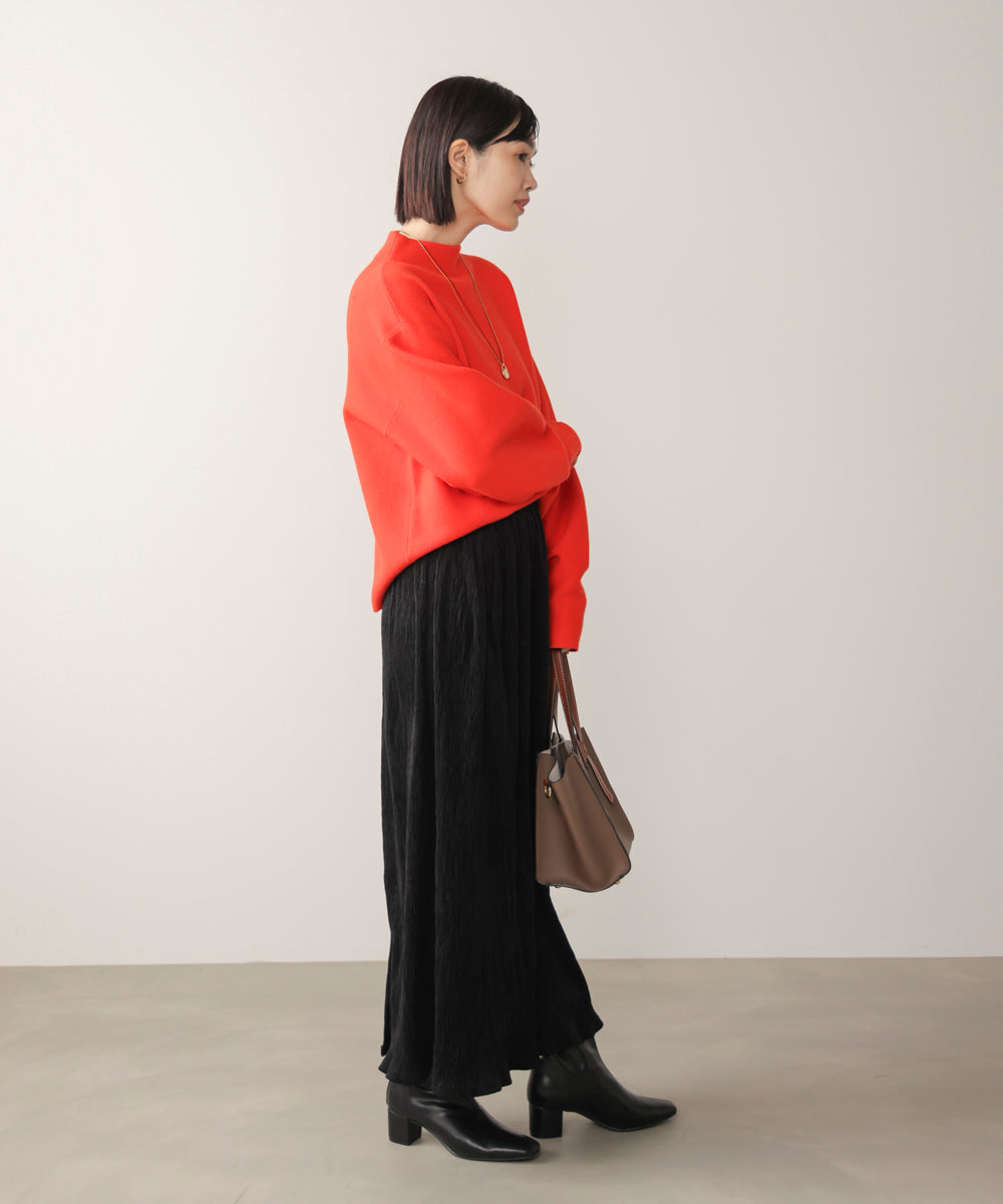 クラッシュベロアナロースカート