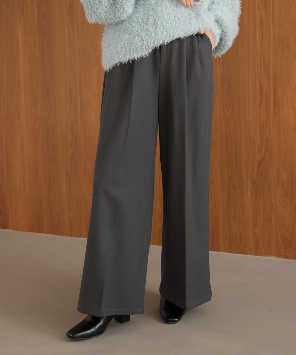 2タックストレートパンツ