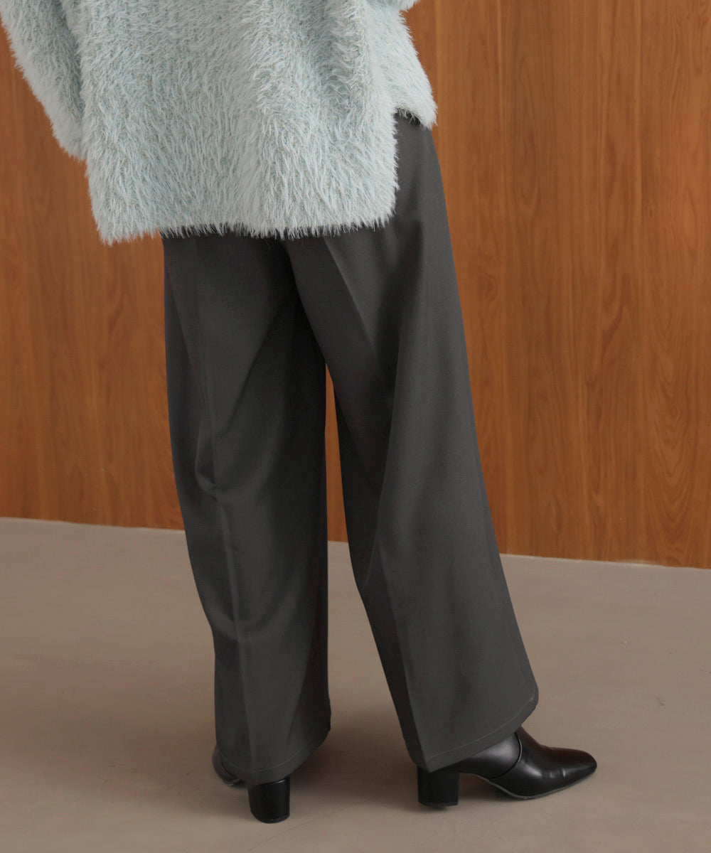 2タックストレートパンツ