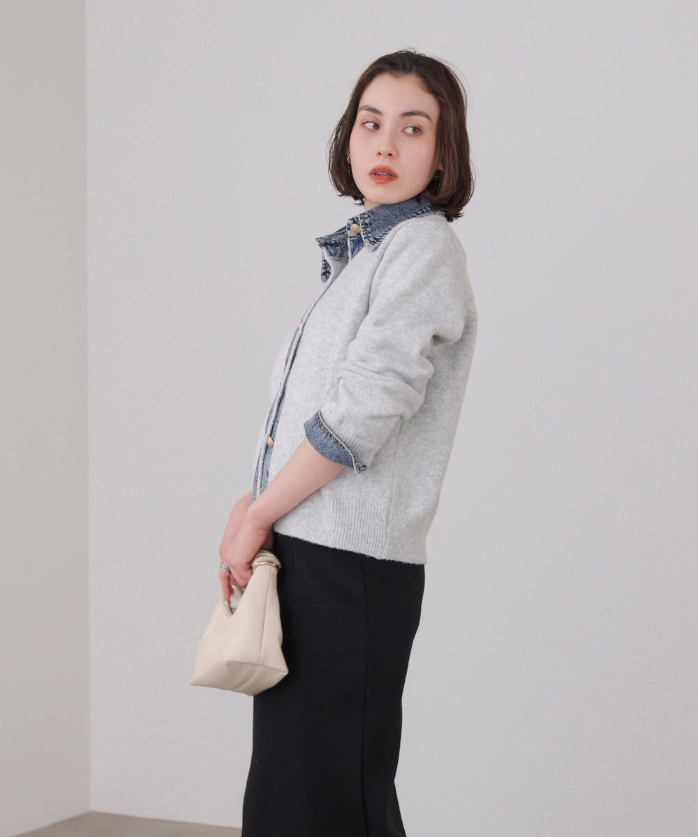 デニムニットドッキングジャケット