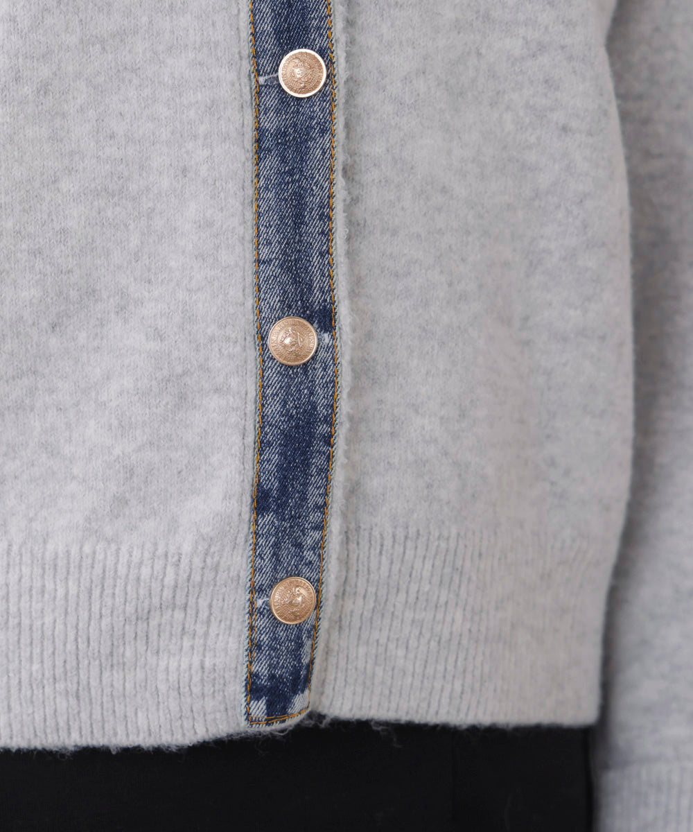 デニムニットドッキングジャケット