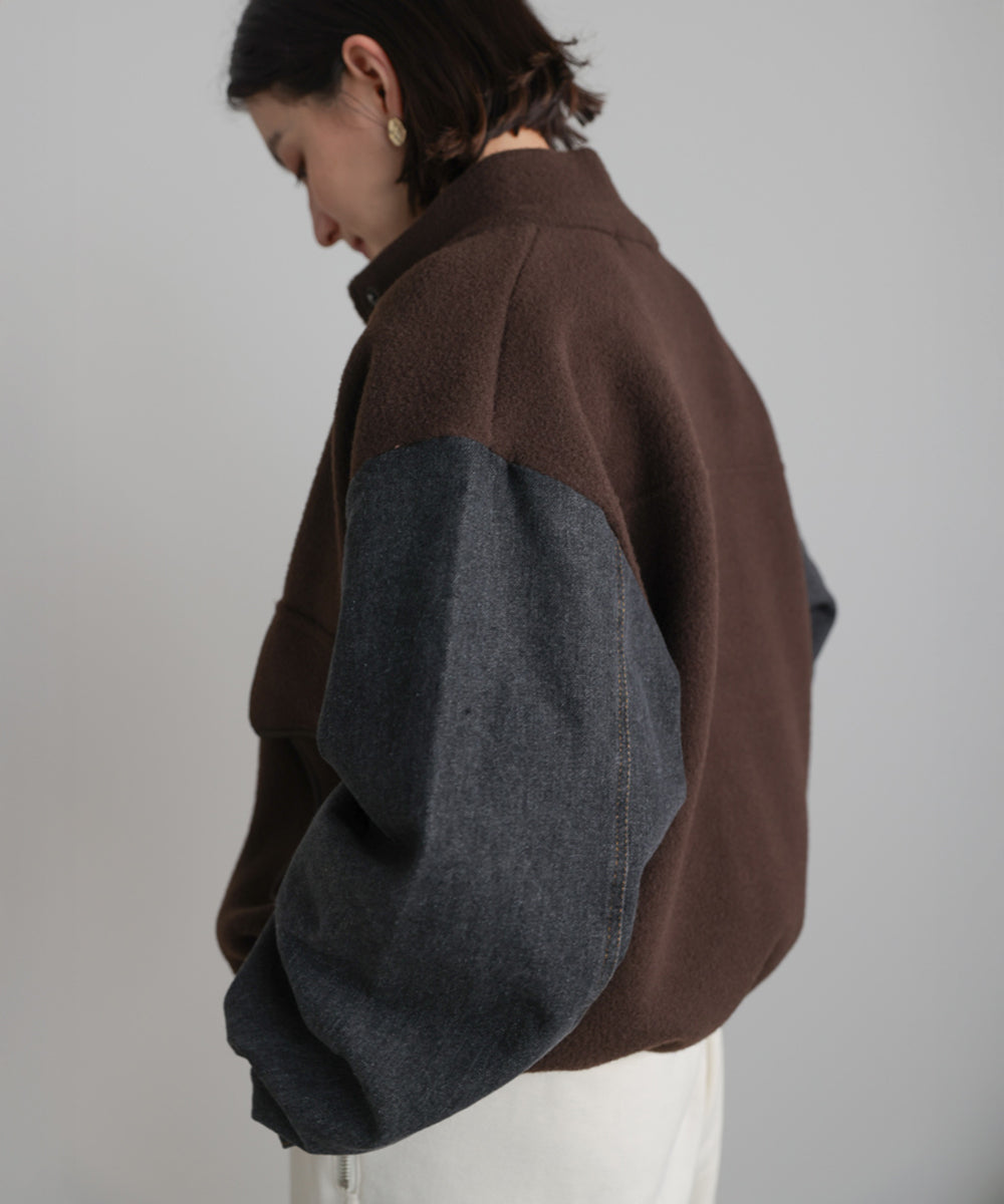 デニムコンビジャケット