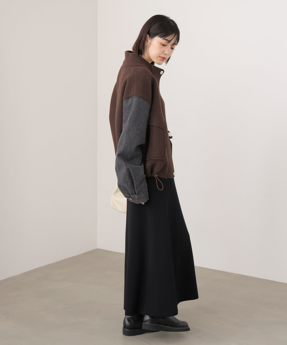 デニムコンビジャケット