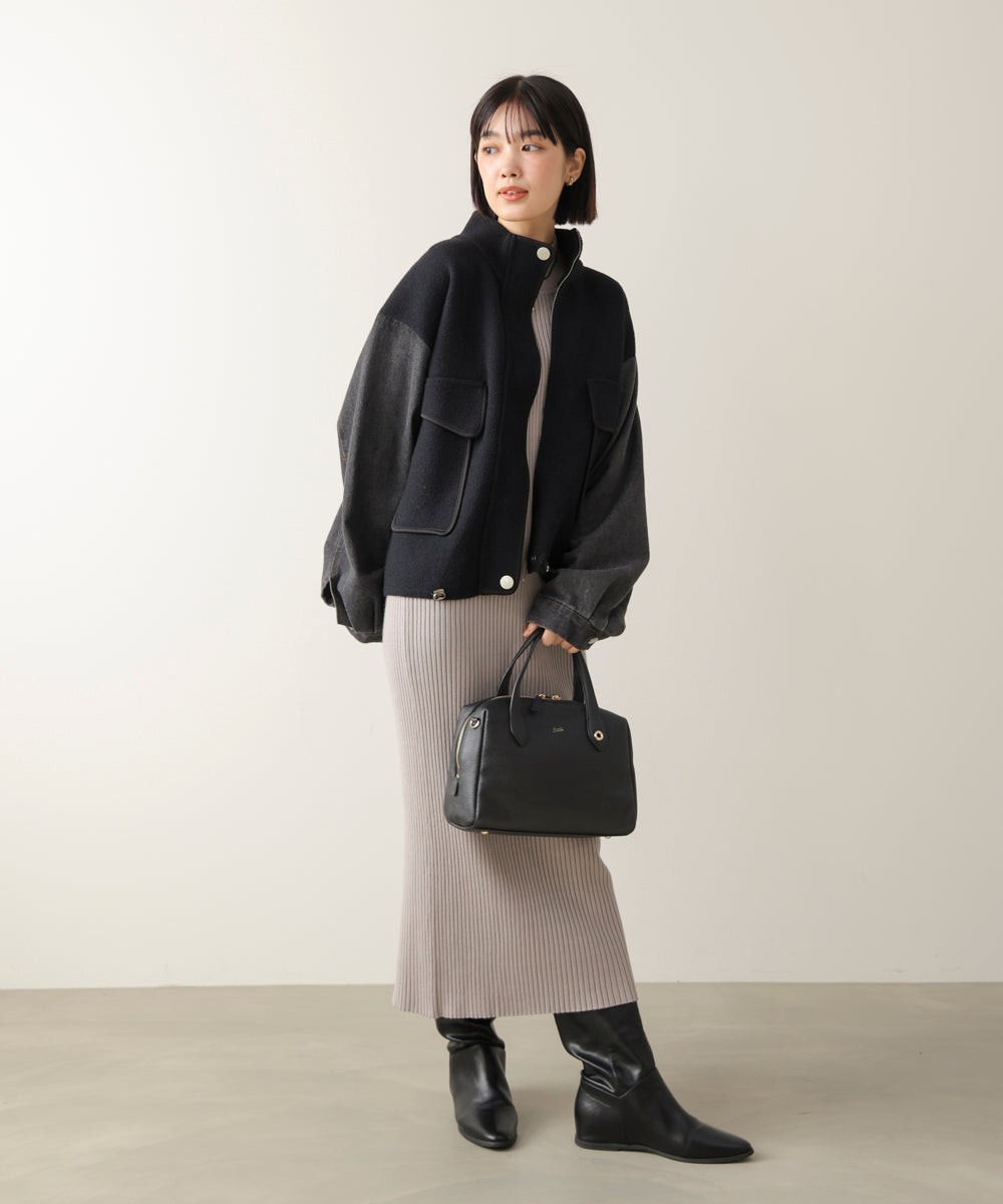 デニムコンビジャケット