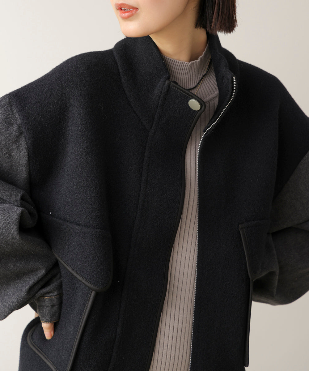 デニムコンビジャケット