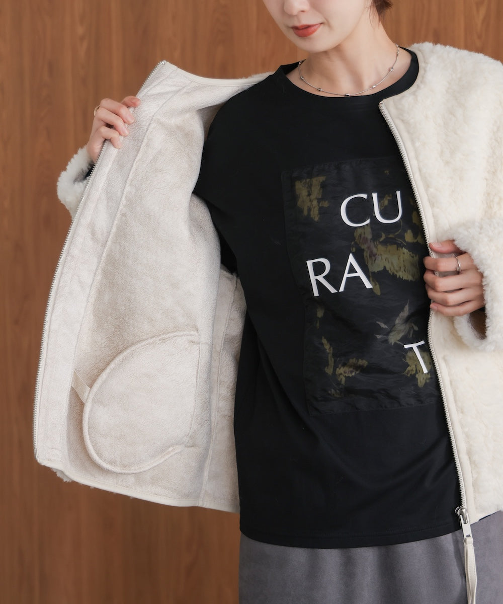 ボアショートアウター