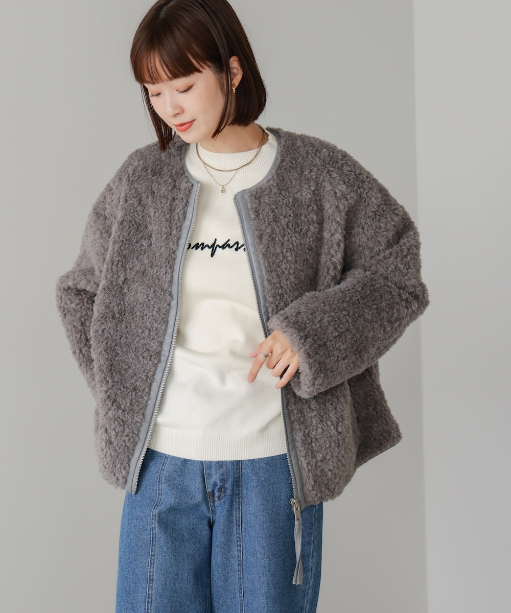 ボアショートアウター