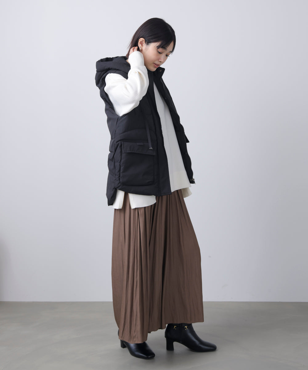 中綿フードベスト