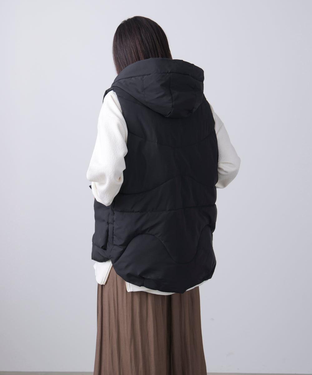 中綿フードベスト